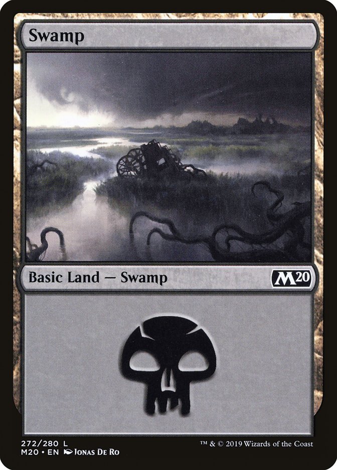 Swamp (272) [Core Set 2020] | Rock City Comics