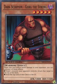 Dark Scorpion - Gorg the Strong [SBCB-EN155] Common | Rock City Comics