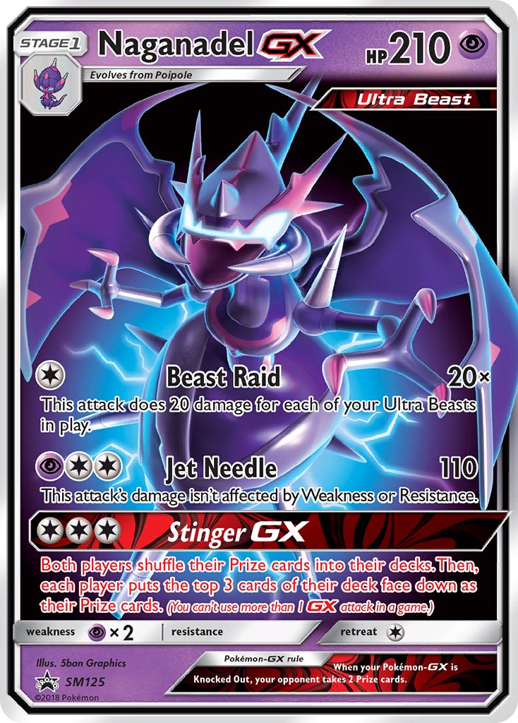 Naganadel GX (SM125) [Sun & Moon: Black Star Promos] | Rock City Comics