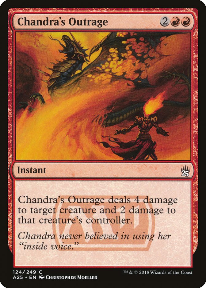 Chandra's Outrage [Masters 25] | Rock City Comics