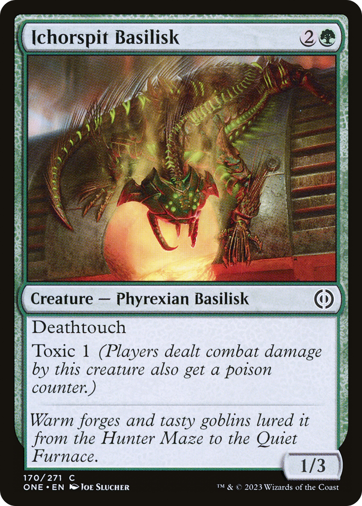 Ichorspit Basilisk [Phyrexia: All Will Be One] | Rock City Comics