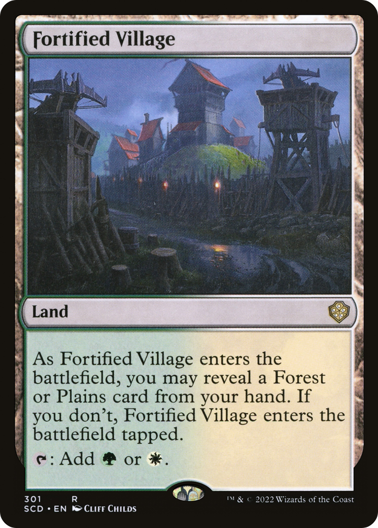 Fortified Village [Starter Commander Decks] | Rock City Comics