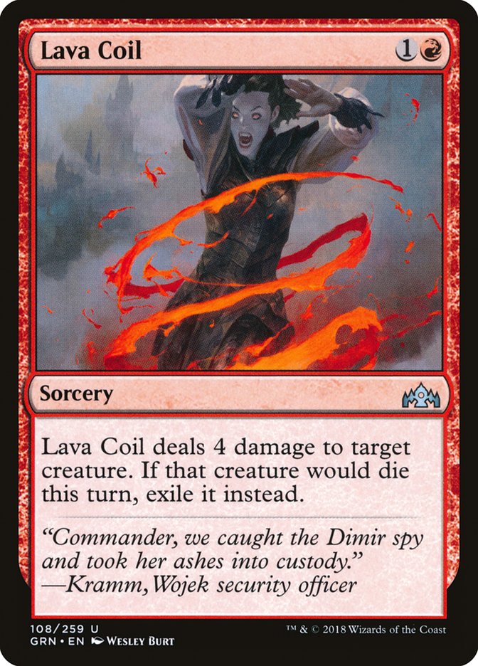 Lava Coil [Guilds of Ravnica] | Rock City Comics