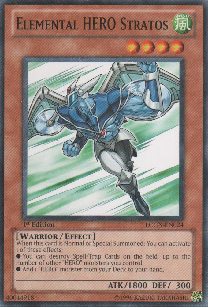 Elemental HERO Stratos [LCGX-EN024] Common | Rock City Comics