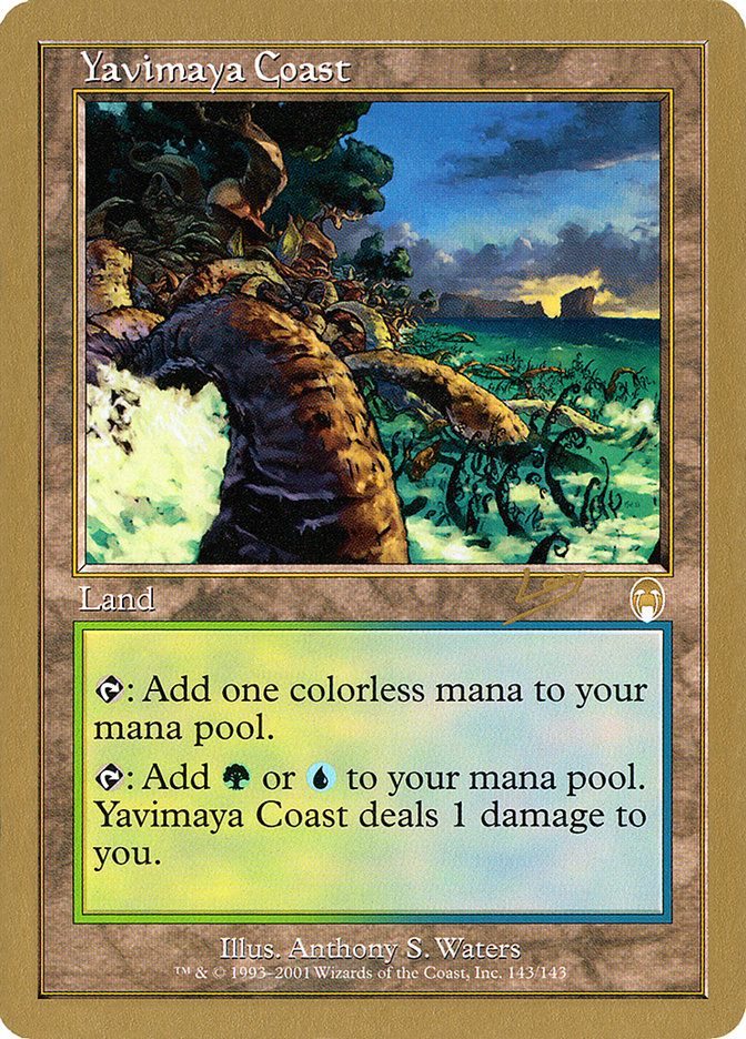 Yavimaya Coast (Raphael Levy) [World Championship Decks 2002] | Rock City Comics