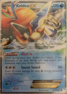 Keldeo EX (49/149) (American Gothic - Ian Whiton) [World Championships 2013] | Rock City Comics