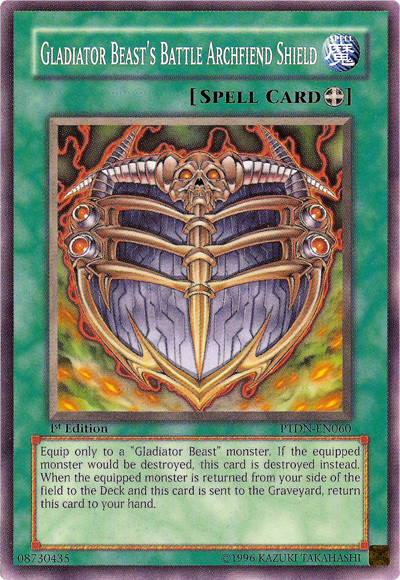 Gladiator Beast's Battle Archfiend Shield [PTDN-EN060] Common | Rock City Comics