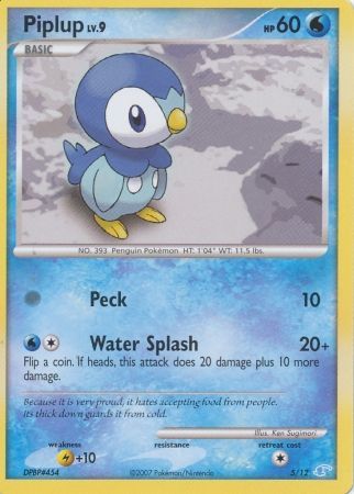 Piplup (5/12) [Diamond & Pearl: Trainer Kit - Manaphy] | Rock City Comics