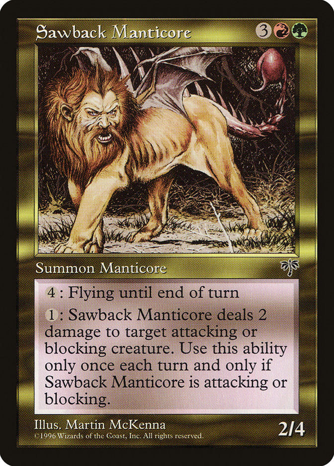 Sawback Manticore [Mirage] | Rock City Comics