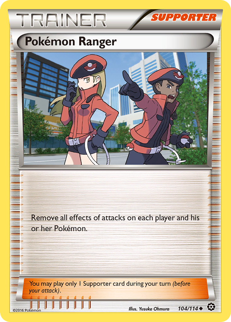 Pokemon Ranger (104/114) [XY: Steam Siege] | Rock City Comics