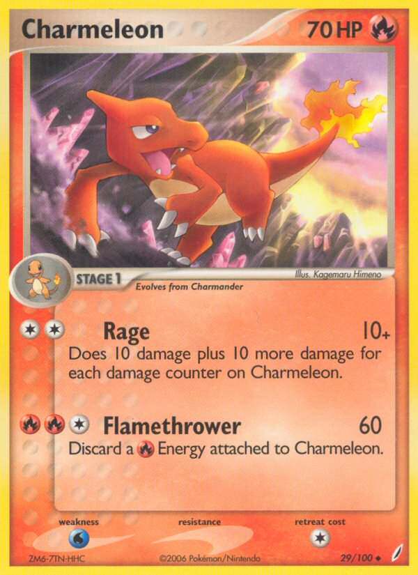 Charmeleon (29/100) [EX: Crystal Guardians] | Rock City Comics