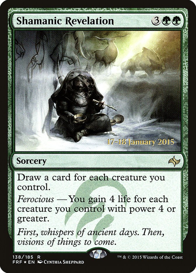 Shamanic Revelation  [Fate Reforged Prerelease Promos] | Rock City Comics