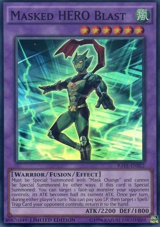 Masked HERO Blast [RATE-ENSE2] Super Rare | Rock City Comics