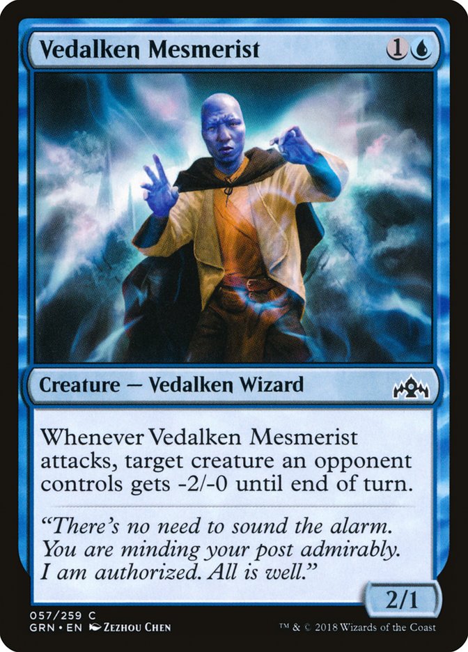 Vedalken Mesmerist [Guilds of Ravnica] | Rock City Comics