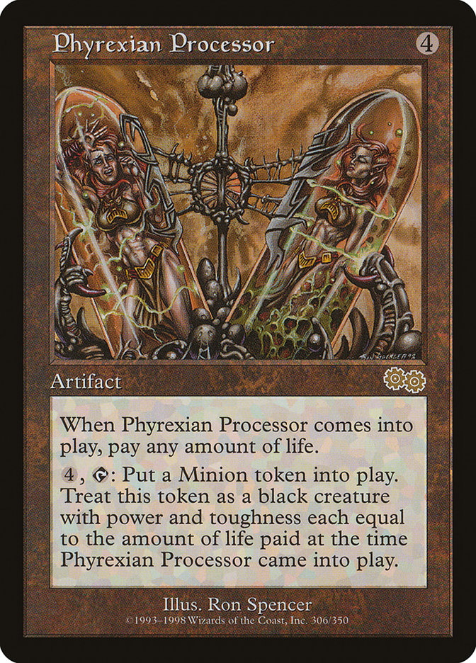 Phyrexian Processor [Urza's Saga] | Rock City Comics
