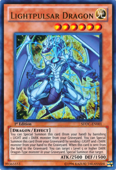 Lightpulsar Dragon [SDDC-EN001] Ultra Rare | Rock City Comics