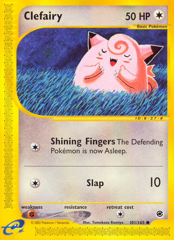 Clefairy (101/165) [Expedition: Base Set] | Rock City Comics