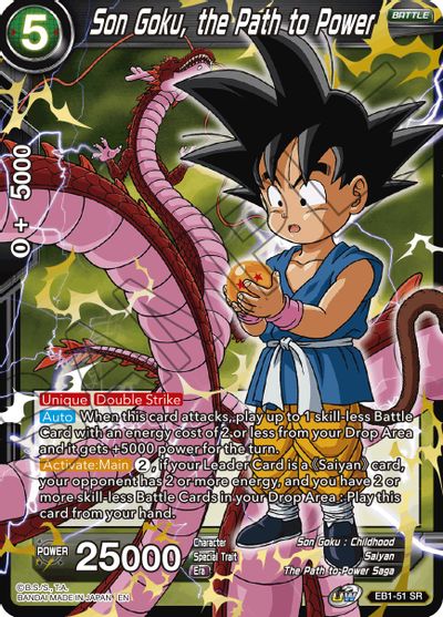 Son Goku, the Path to Power (EB1-051) [Battle Evolution Booster] | Rock City Comics