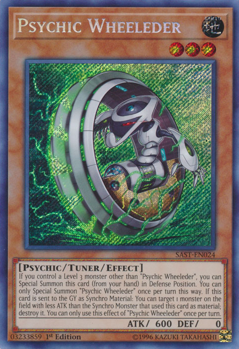 Psychic Wheeleder [SAST-EN024] Secret Rare | Rock City Comics