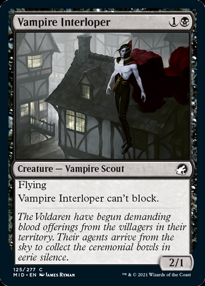 Vampire Interloper [Innistrad: Midnight Hunt] | Rock City Comics