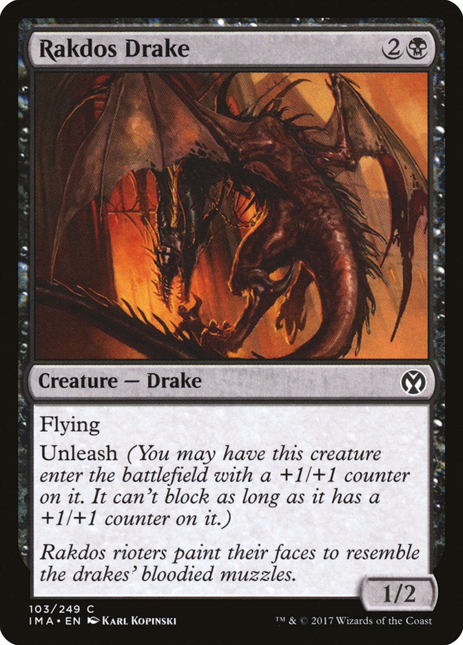 Rakdos Drake [Iconic Masters] | Rock City Comics