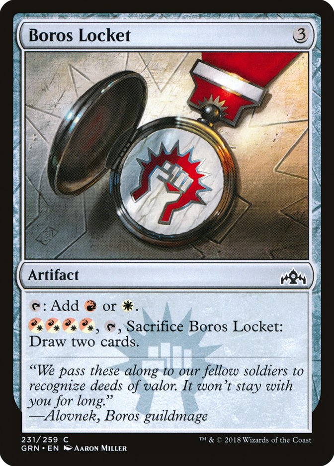 Boros Locket [Guilds of Ravnica] | Rock City Comics