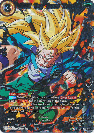 SS3 Tag Team Trunks (DB1-103) [Dragon Brawl] | Rock City Comics