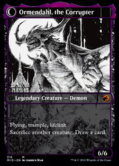 Jerren, Corrupted Bishop // Ormendahl, the Corrupted (Showcase Eternal Night) [Innistrad: Midnight Hunt] | Rock City Comics