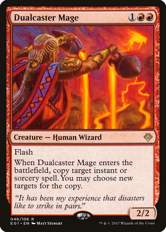 Dualcaster Mage [Archenemy: Nicol Bolas] | Rock City Comics