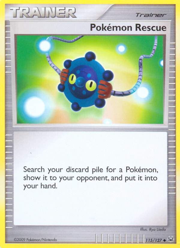 Pokemon Rescue (115/127) [Platinum: Base Set] | Rock City Comics