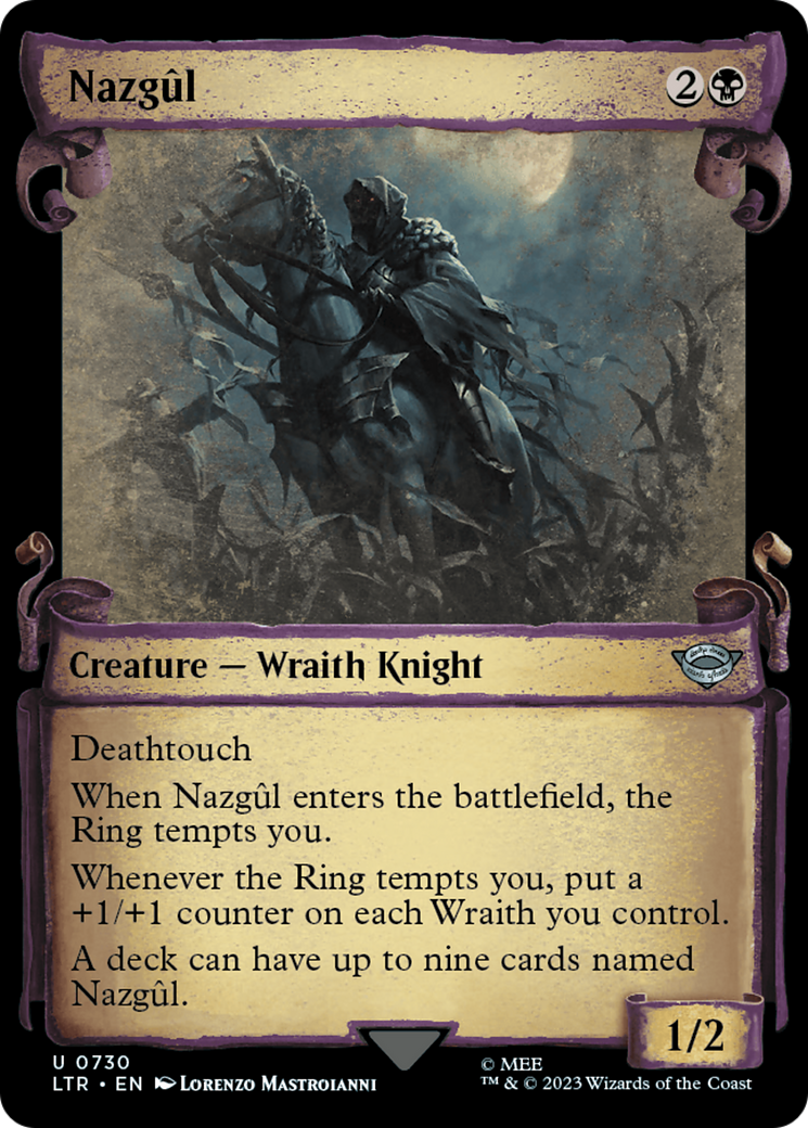 Nazgul (0730) [The Lord of the Rings: Tales of Middle-Earth Showcase Scrolls] | Rock City Comics