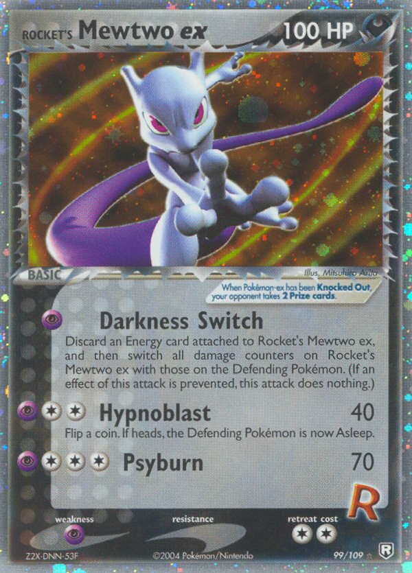 Rocket's Mewtwo ex (99/109) [EX: Team Rocket Returns] | Rock City Comics