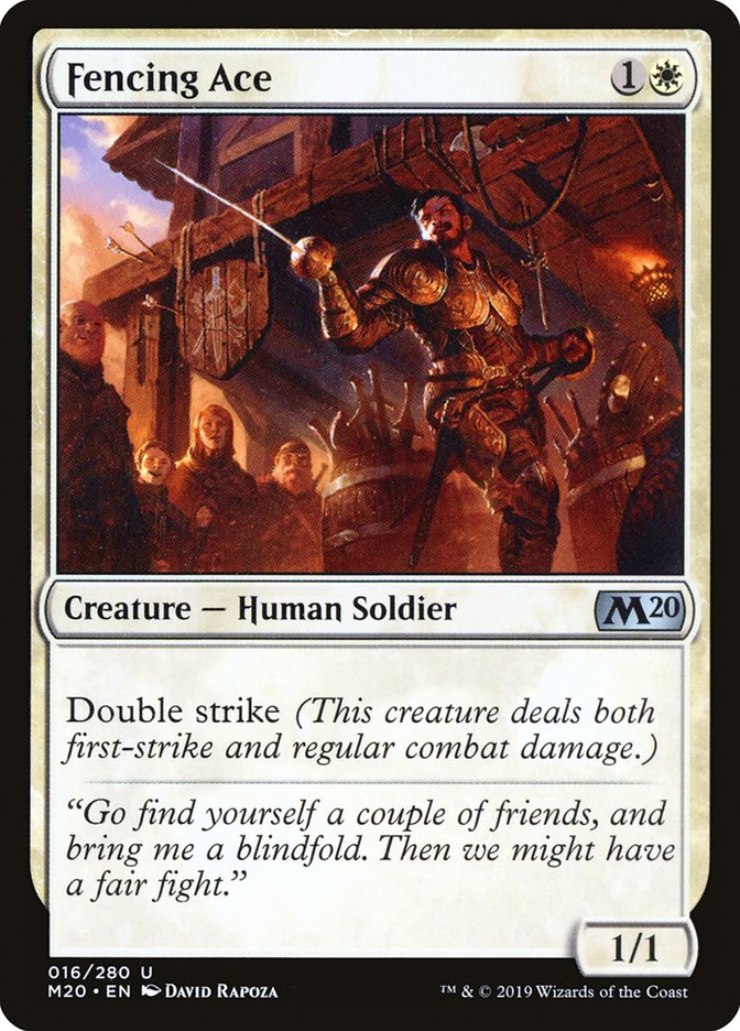 Fencing Ace [Core Set 2020] | Rock City Comics