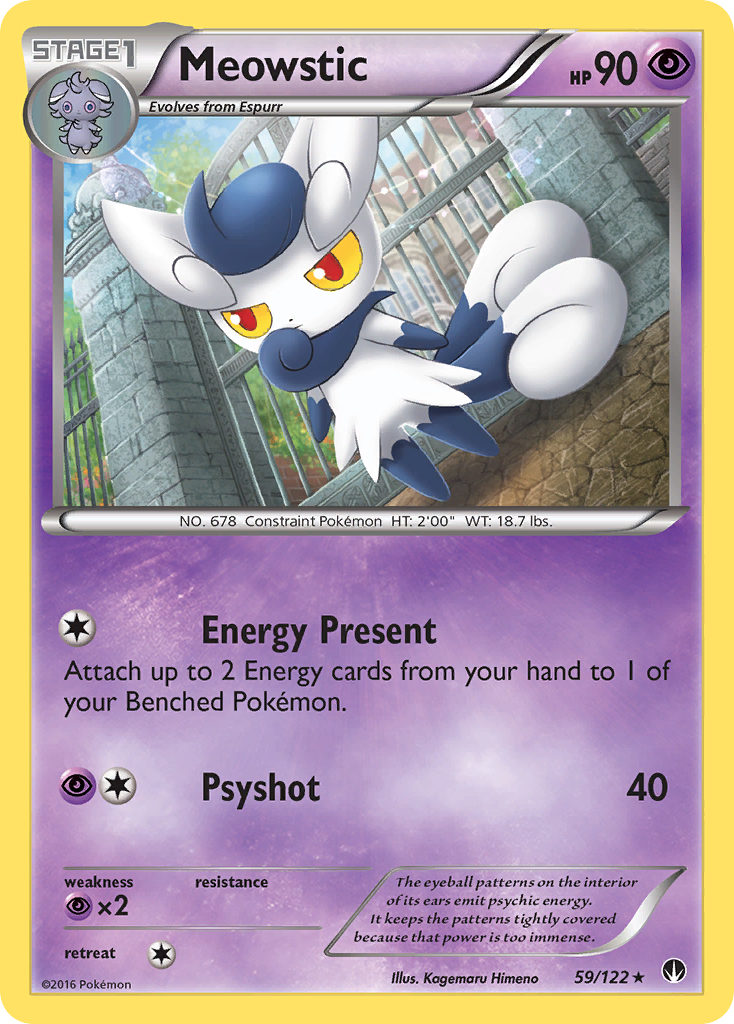 Meowstic (59/122) [XY: BREAKpoint] | Rock City Comics