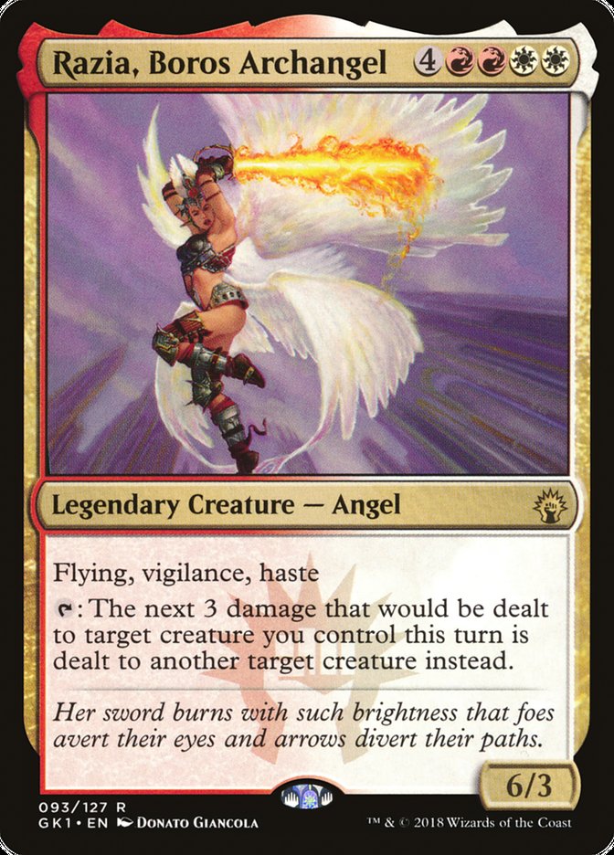 Razia, Boros Archangel [Guilds of Ravnica Guild Kit] | Rock City Comics