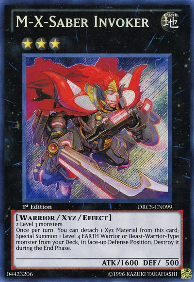 M-X-Saber Invoker [ORCS-EN099] Secret Rare | Rock City Comics