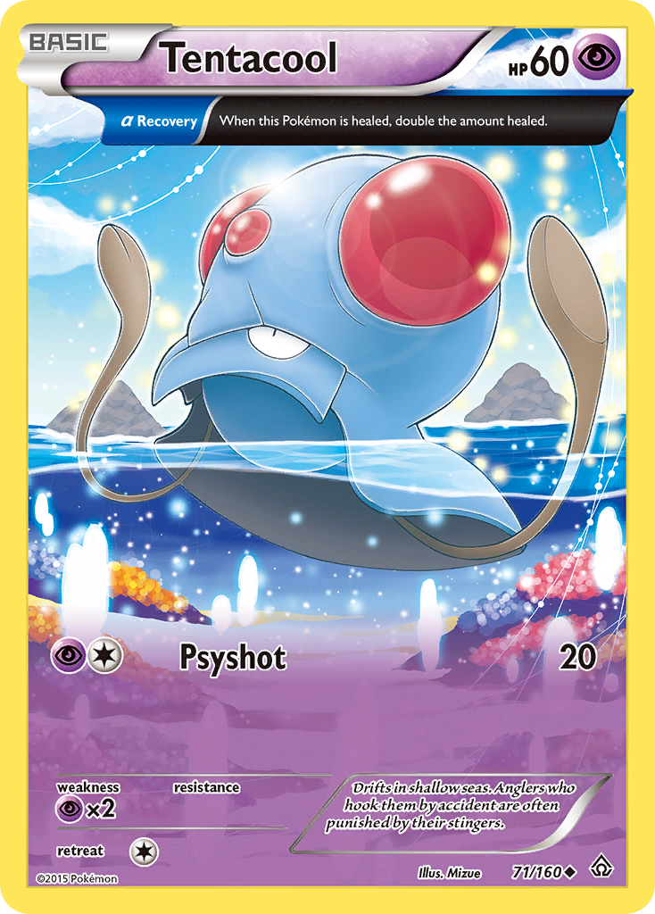 Tentacool (71/160) [XY: Primal Clash] | Rock City Comics