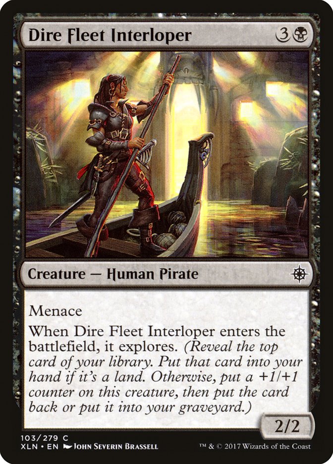 Dire Fleet Interloper [Ixalan] | Rock City Comics