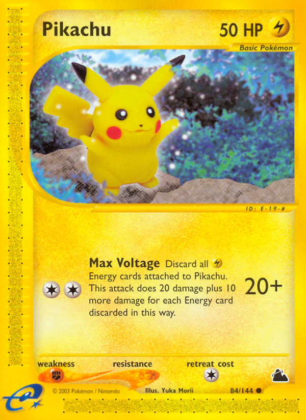 Pikachu (84/144) [Skyridge] | Rock City Comics