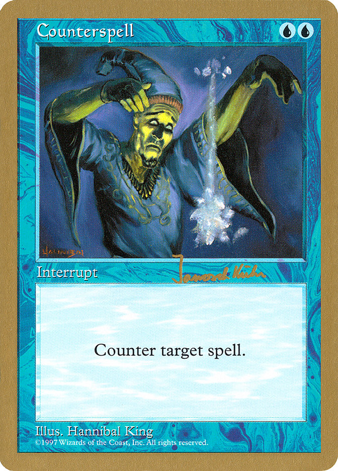 Counterspell (Janosch Kuhn) [World Championship Decks 1997] | Rock City Comics