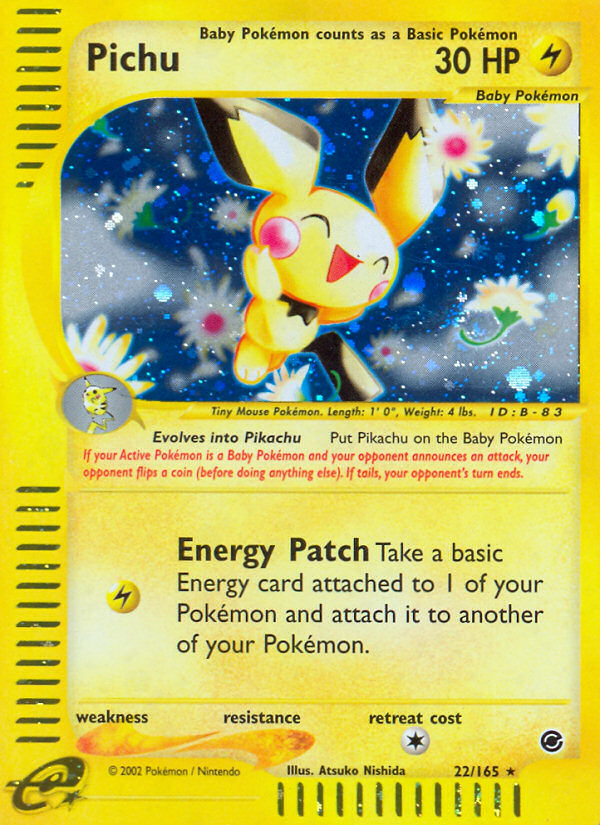 Pichu (22/165) [Expedition: Base Set] | Rock City Comics