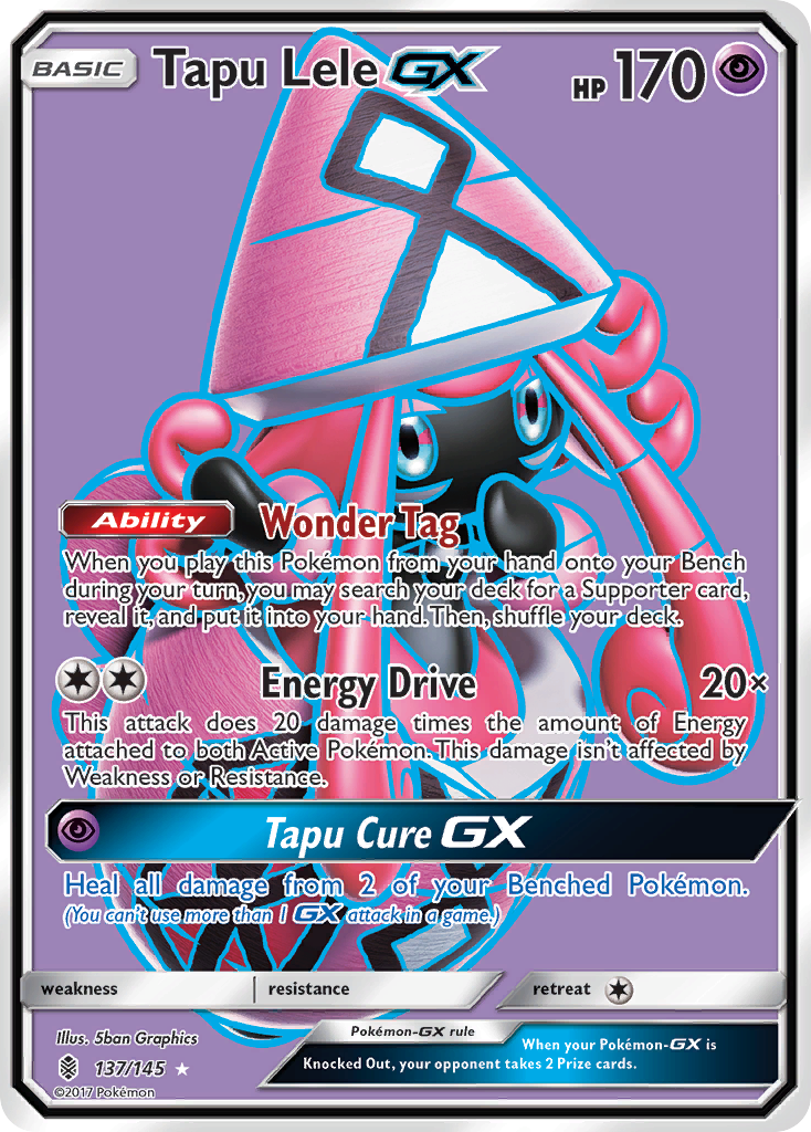 Tapu Lele GX (137/145) [Sun & Moon: Guardians Rising] | Rock City Comics