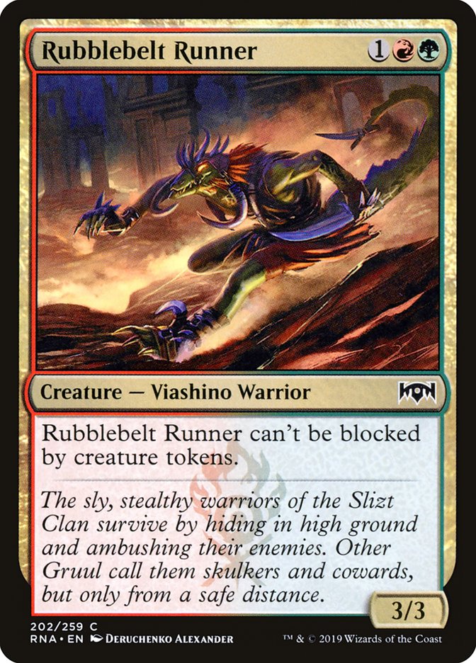 Rubblebelt Runner [Ravnica Allegiance] | Rock City Comics
