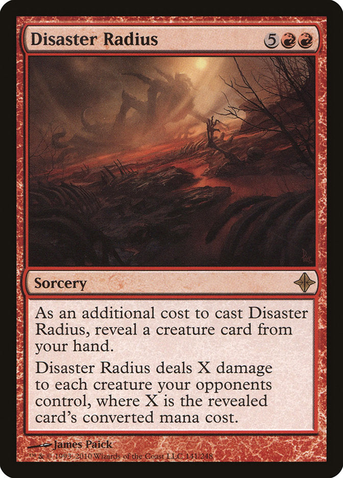 Disaster Radius [Rise of the Eldrazi] | Rock City Comics