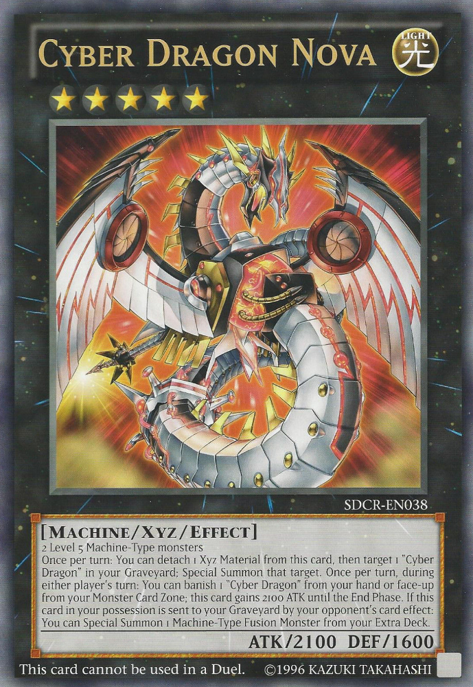 Cyber Dragon Nova (Oversized) (Machine Madness) [SDCR-EN038] Promo | Rock City Comics