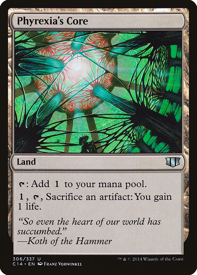 Phyrexia's Core [Commander 2014] | Rock City Comics