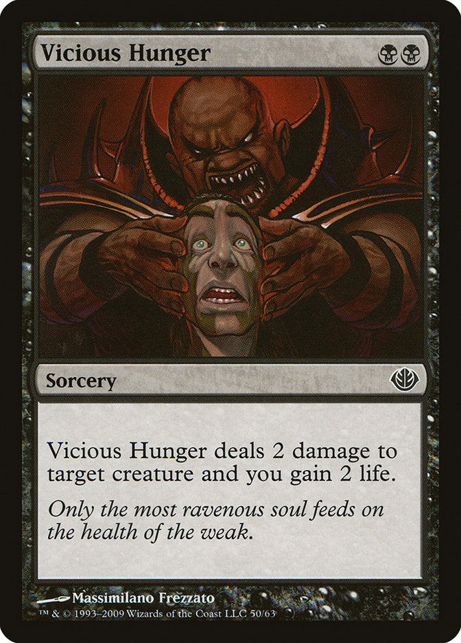 Vicious Hunger [Duel Decks: Garruk vs. Liliana] | Rock City Comics