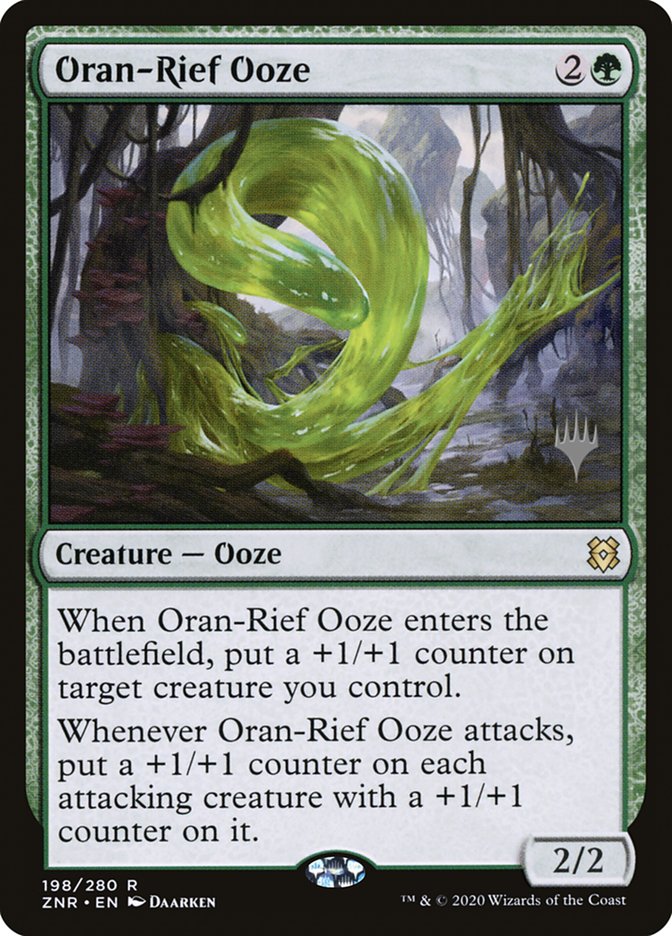 Oran-Rief Ooze (Promo Pack) [Zendikar Rising Promos] | Rock City Comics