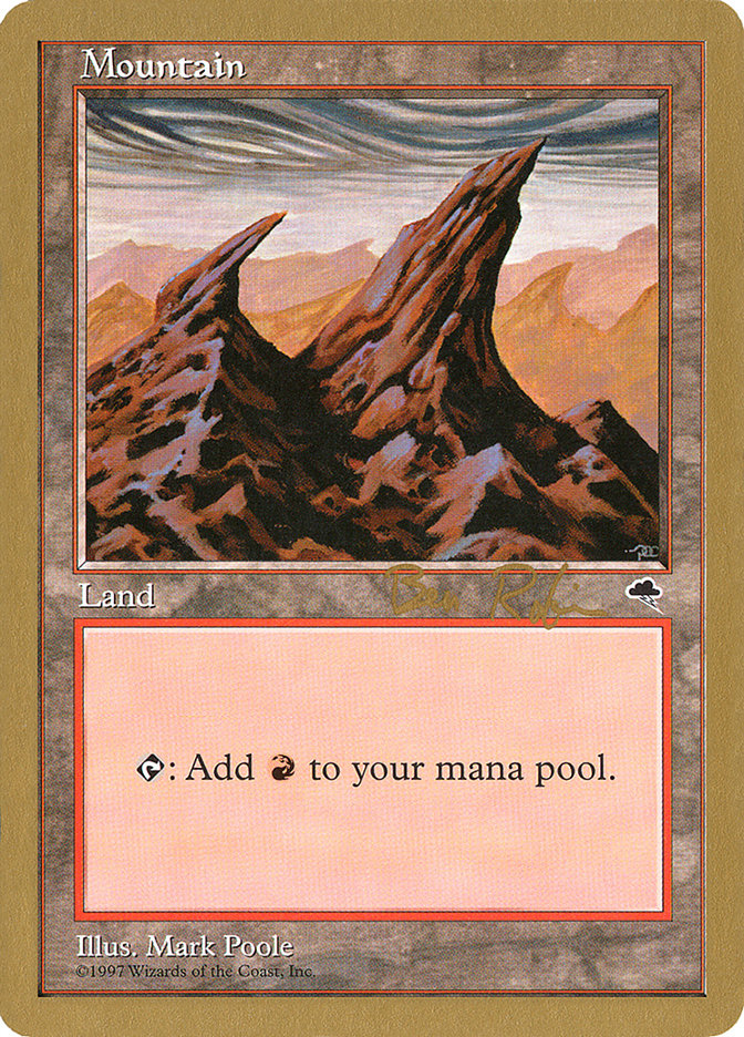 Mountain (br344) (Ben Rubin) [World Championship Decks 1998] | Rock City Comics