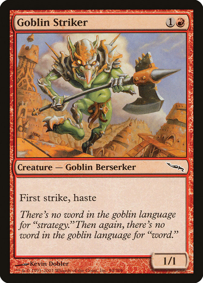 Goblin Striker [Mirrodin] | Rock City Comics